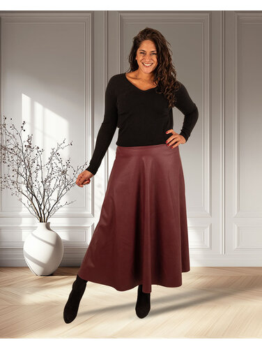 Triple Nine Bordeaux pu rok