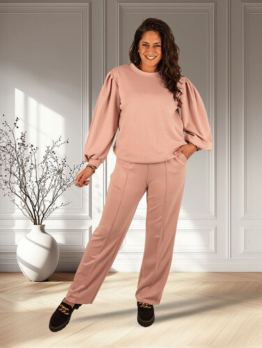 El-Vita Oudroze joggingpak pofmouw