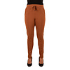 Caramel  travelstof broek van Mi Piace