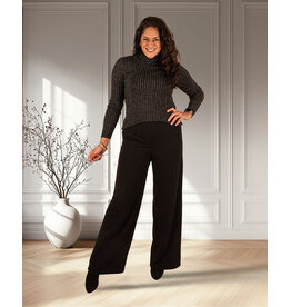Perla Nera Zwarte pantalon van Perla Nera