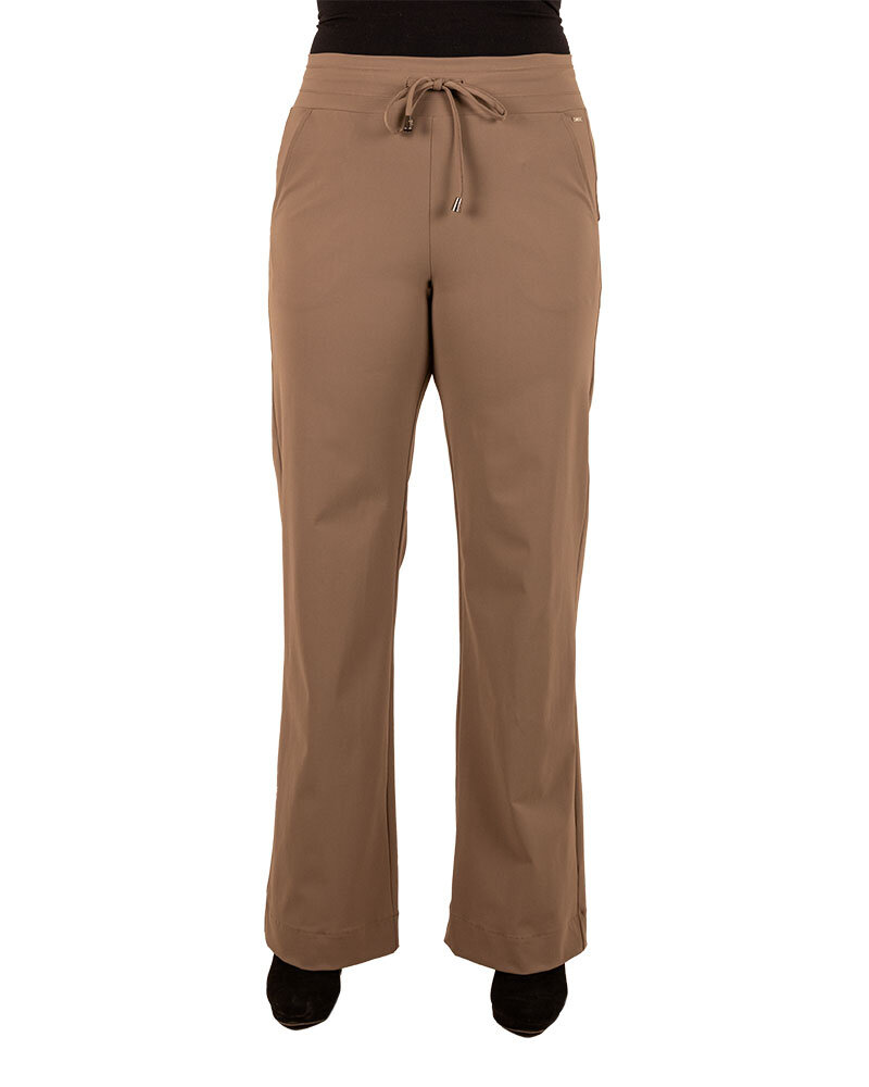 Falcon  travelstof pantalon met rechte pijp van Mi Piace