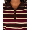Bruin/bordeaux/ecru polotrui van Kilky