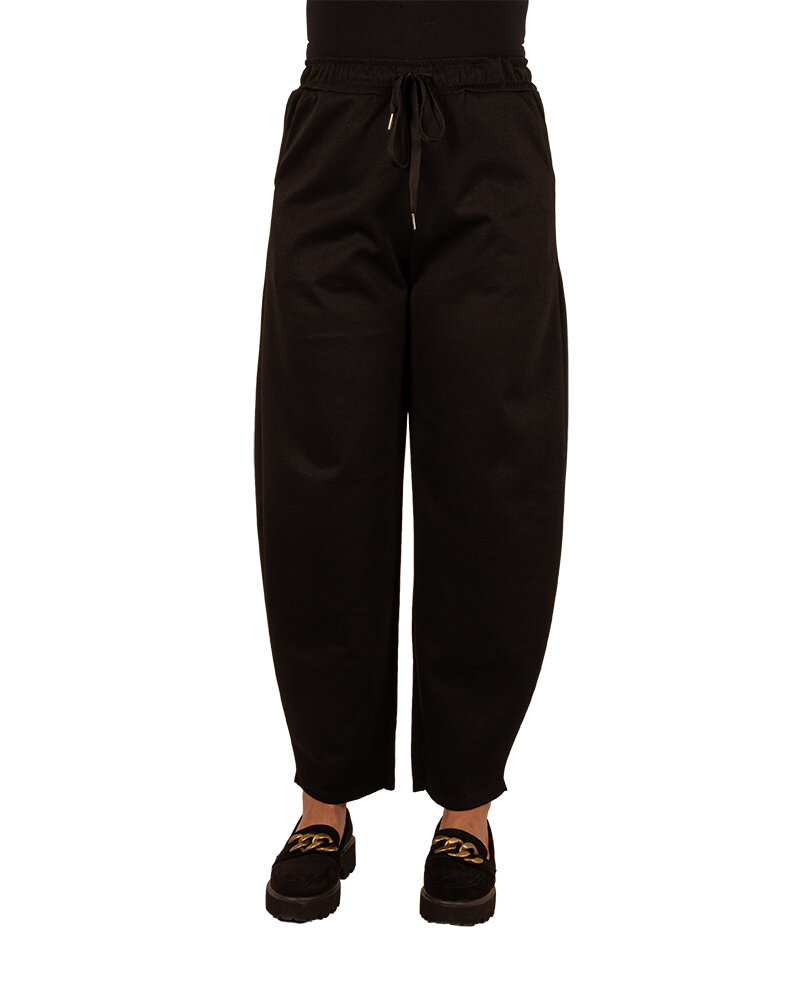 Zwarte jogging ballonbroek van El-Vita