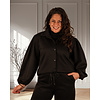 Zwarte jogging blouse van El-Vita