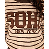 Beige/bruin gestreepte trui "Soho" van I&B