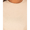 Beige shirt glitter van Aviva