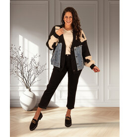 Hello Miss Black high waist mom jeans van Hello Miss