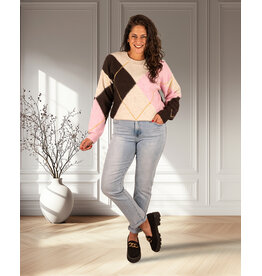 Hello Miss Light blue high waist mom jeans van Hello Miss