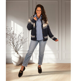 Hello Miss Blue high waist mom jeans van Hello Miss