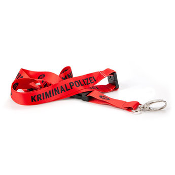 Lanyard KRIPO rot