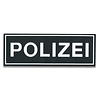 Rubberpatch Polizei (Größe L  32,5 x 10 cm)