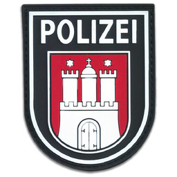 Rubberpatch Länderwappen Hamburg