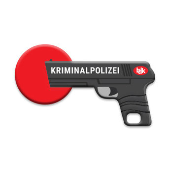 Schlüsselanhänger und Key-Refinder Pistole