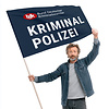 BDK Schwenkfahne mit 150 cm Stab
