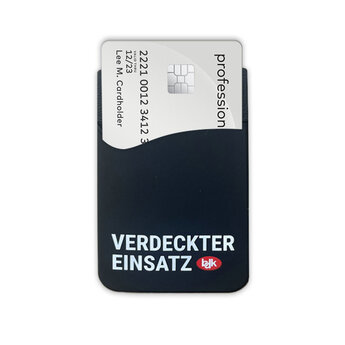 Smartphone-Kartenhalter „Verdeckter Einsatz“