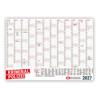 Kalenderaktion A1 Wandplaner 2027