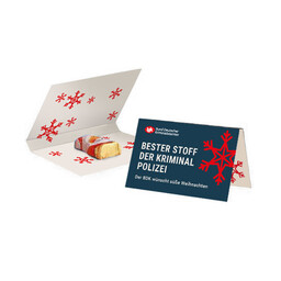 Weihnachtsmann-Klappkarte