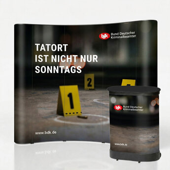 Messewand "Magnetic" S - Tatort