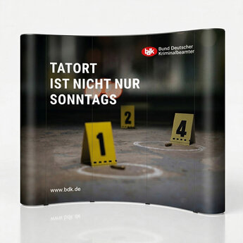 Messewand "Magnetic" S - Tatort