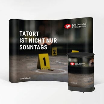 Messewand "Magnetic" M - Tatort
