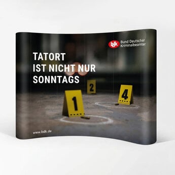 Messewand "Magnetic" M - Tatort