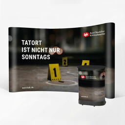 Messewand "Magnetic" L - Tatort