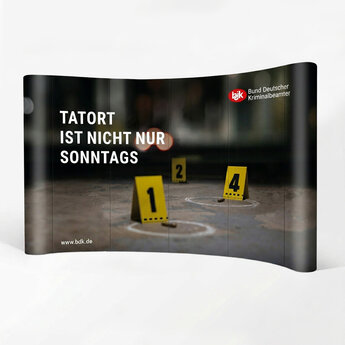 Messewand "Magnetic" L - Tatort