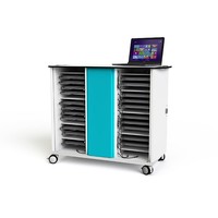 Ladewagen für 32 Chromebooks, Laptops en Notebooks bis zu 15,6 Zoll