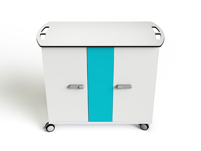 Ladewagen für 32 Chromebooks, Laptops en Notebooks bis zu 15,6 Zoll