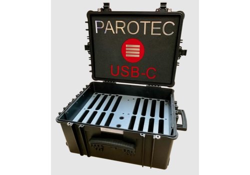  Parotec-IT Parotec Ladekoffer MRC16 USB-C für 16 Geräte bis zu 11 Zoll 