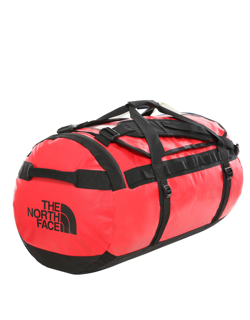 The North Face Duffel L Red Black Crew Nl