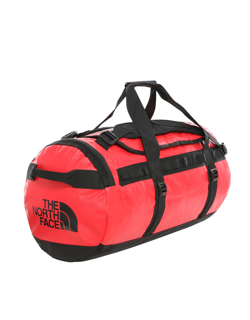 The North Face Base Camp Duffel Red Black M Crew Nl