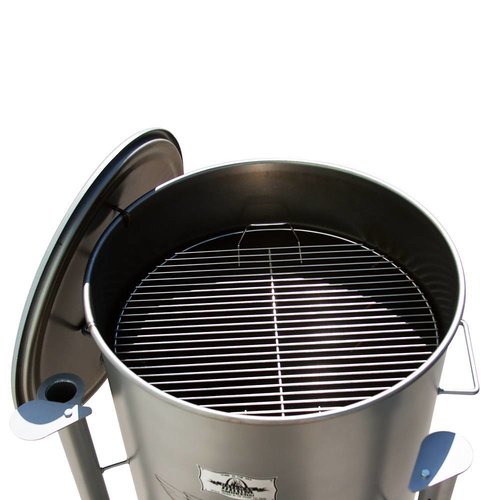 Gateway Drum Smokers Gateway Drum Smoker - 55 Gallon mat zwart