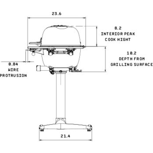 PK Grill PK Grills PK360 Silver & Graphite