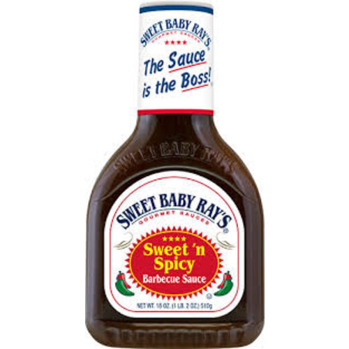 Sweet Baby Ray's Sweet Baby Ray's Sweet 'n Spicy BBQ sauce 510g Sweet Baby Ray's Sweet Baby Ray's Sweet 'n Spicy BBQ sauce 510g