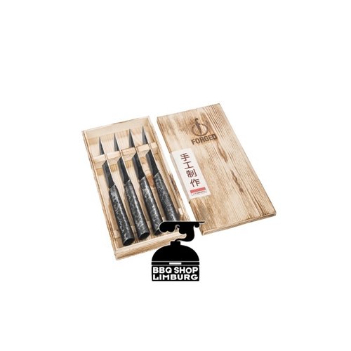 Forged Brute Forged steakmessen set 4st - 11,5cm