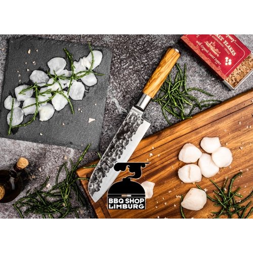 Forged Olive Forged Santoku 18 cm