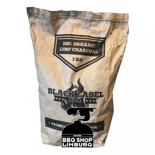 Black Label premium houtskool 3kg Black Label premium houtskool 3kg