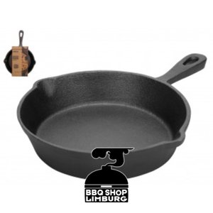 Gusta gietijzeren skillet rond 13,5cm met steel Gusta gietijzeren skillet rond 13,5cm met steel