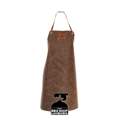 Xapron Xapron Lederen dames schort  Florida  Brown