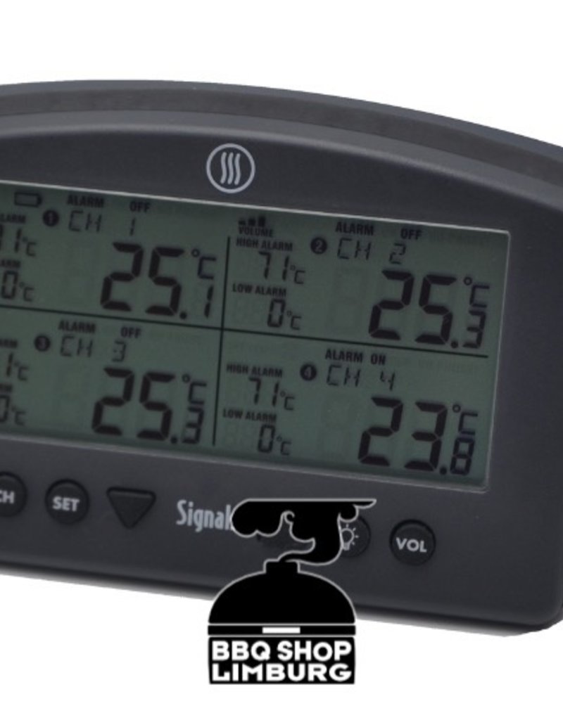 ThermoWorks Signals Wifi & BlueTooth Thermometer 4 kanaals BBQ shop