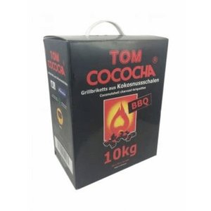 Tom Cococha 10kg kokos briketten
