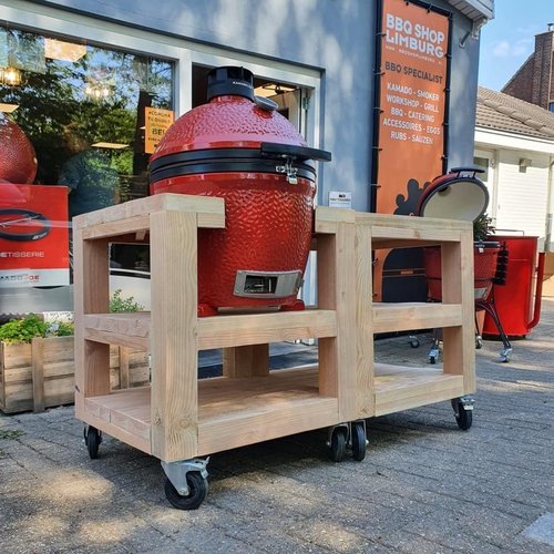 BBQ Tafel Douglas modulaire trolley excl kamado