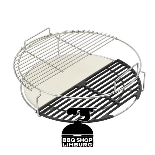 Big Green Egg Big Green Egg L Cast Iron Half Grate