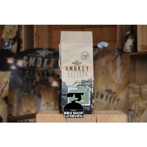 Smokey Bandit Pellet BBQ's Rookpellets Olive  1kg