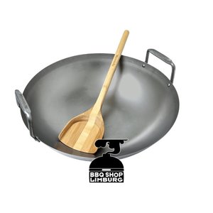 Big Green Egg Big Green Egg Carbon Steel Wokpan 40 cm