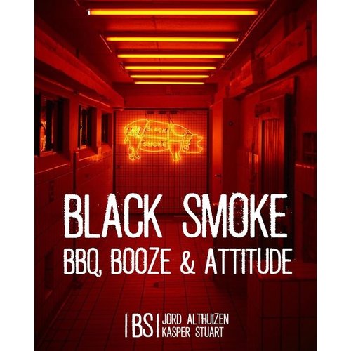 Kosmos Black Smoke BBQ, Booze & Attitude