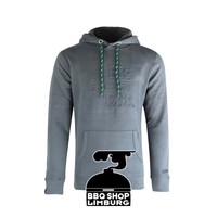 Big Green Egg Hoodie grijs