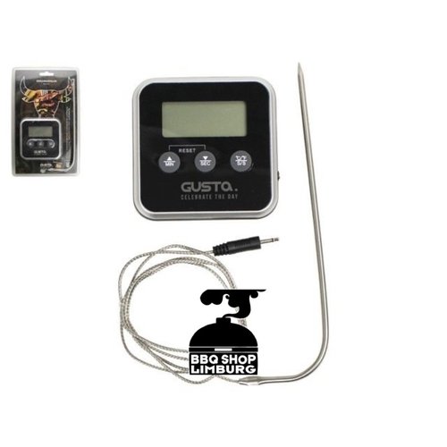 Gusta - Grillin & Chillin Gusta Digitale thermometer & kookwekker Gusta - Grillin & Chillin Gusta Digitale thermometer & kookwekker