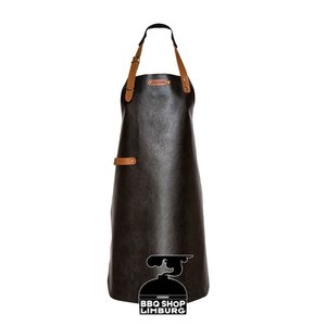 Xapron Xapron Lederen schort lang New York Black (S)